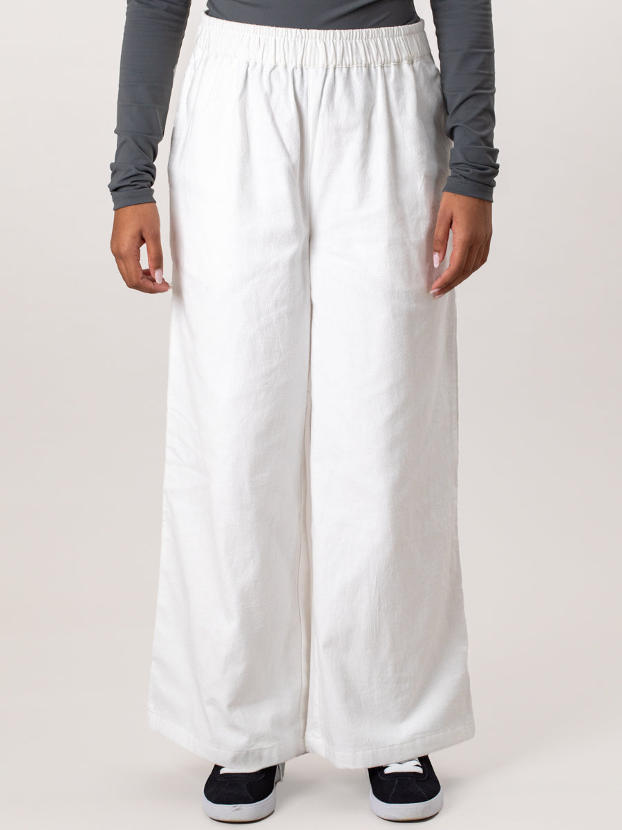 100% Cotton Supersoft Movement Pant - White