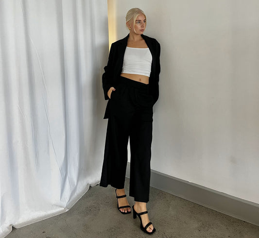 Classic Corporate Pant - Black