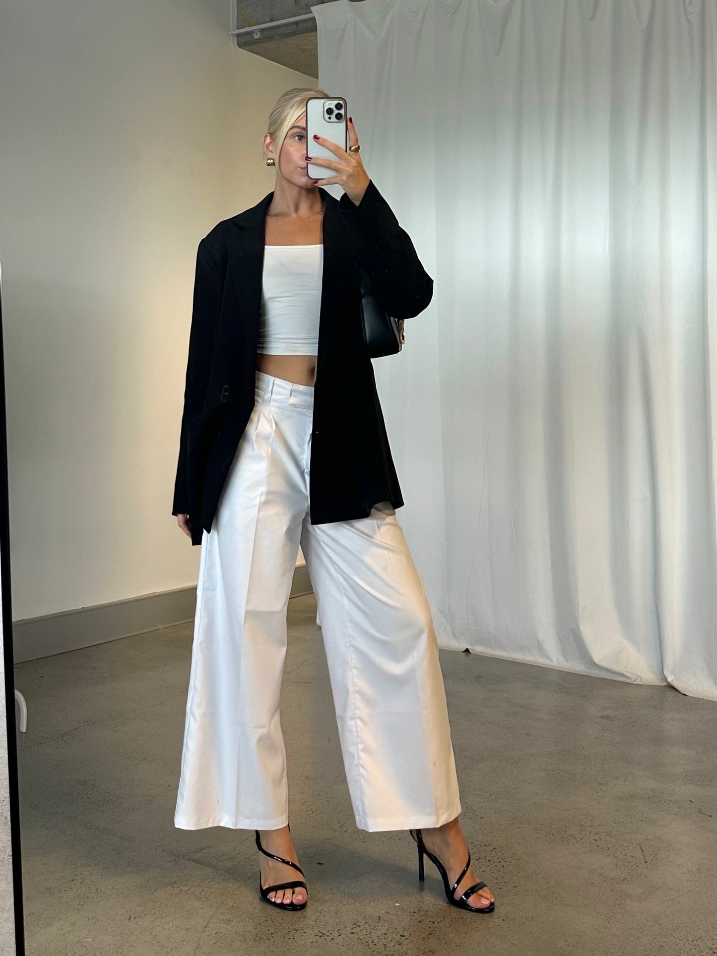 Classic Corporate Pant - White