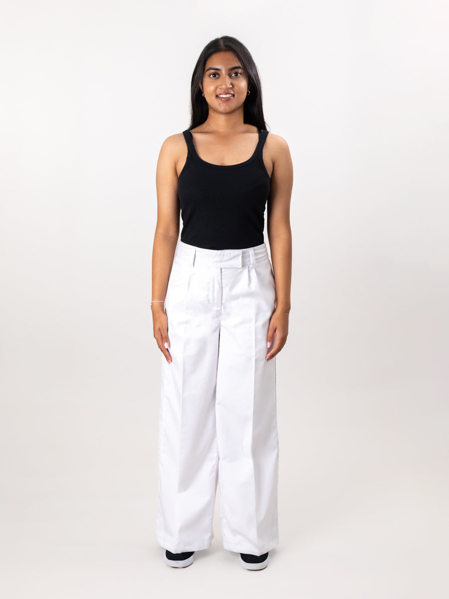Classic Corporate Pant - White