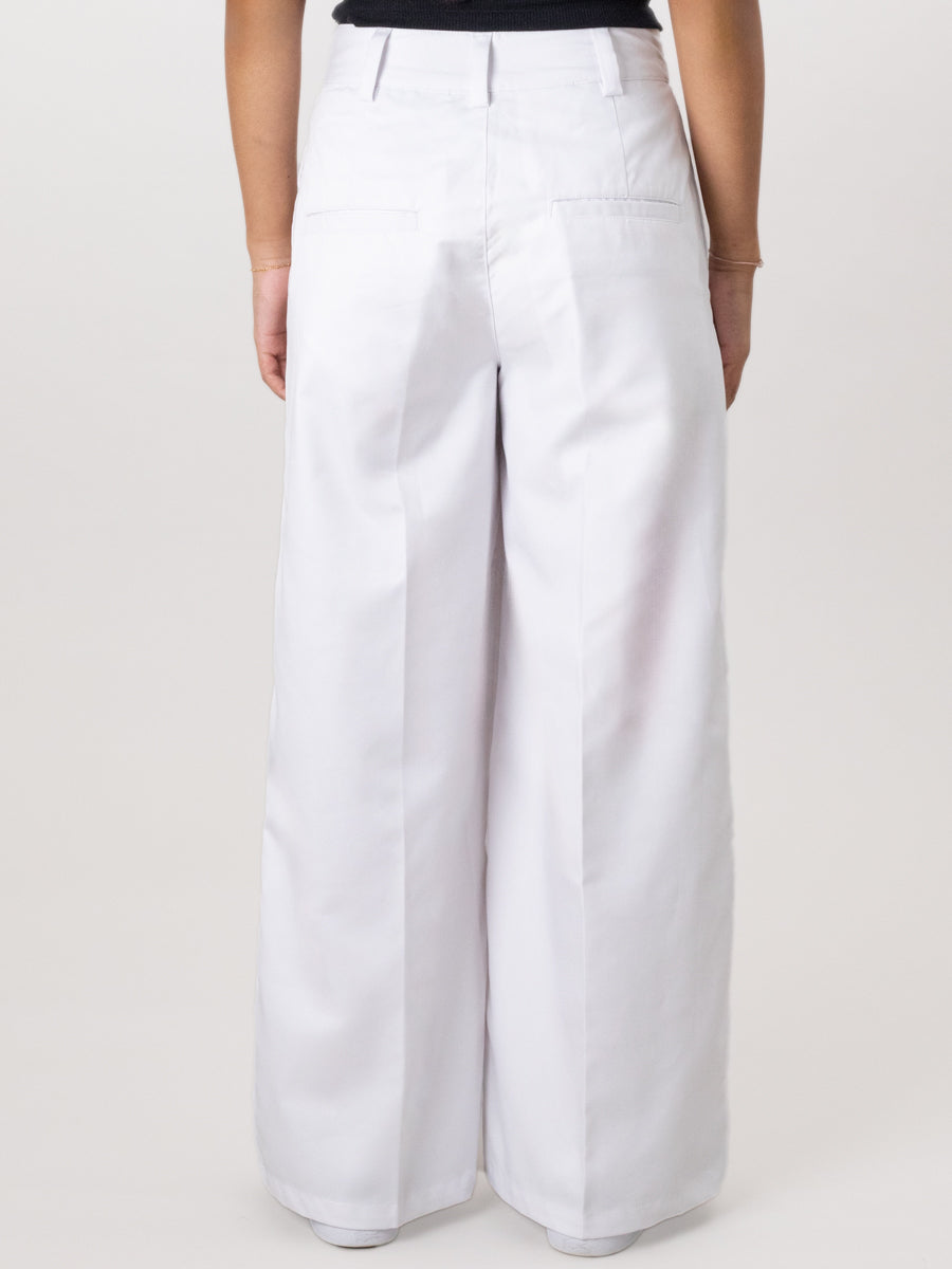 Classic Corporate Pant - White